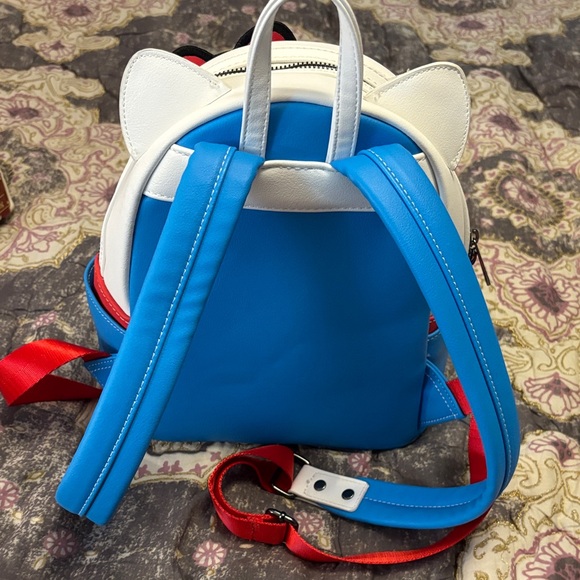 Sanrio Hello Kitty Kids Backpack - White, Blue, Red - Picture 2 of 3